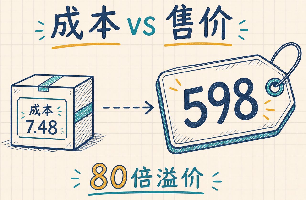 封面：成本 vs 售价