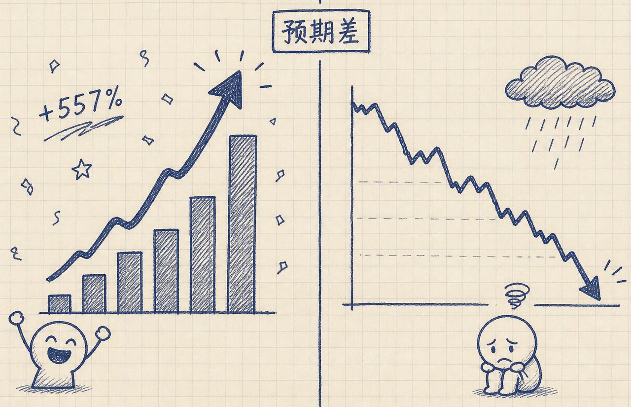 海力士案例：业绩好 ≠ 股价涨