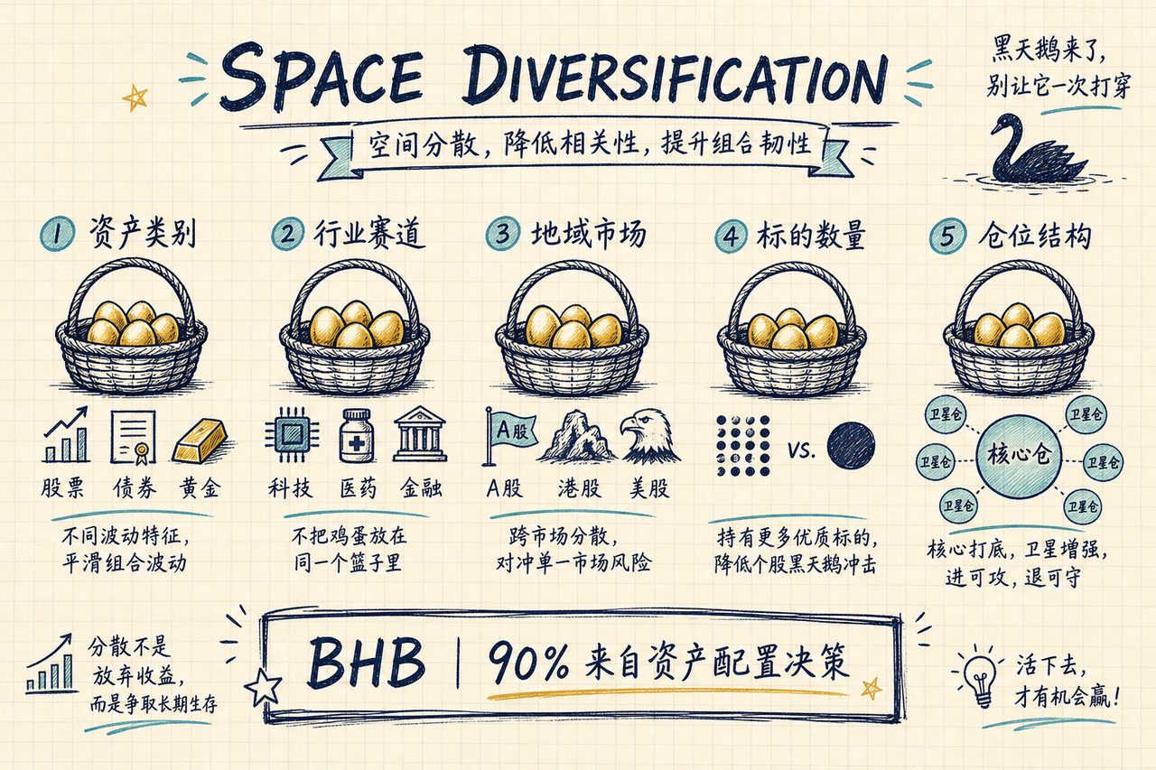 空间分散的五个维度