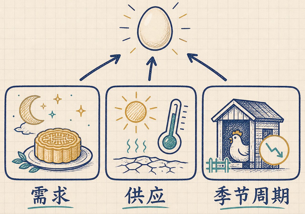 供需两头：中秋备货 + 高温减产 + 产能去化