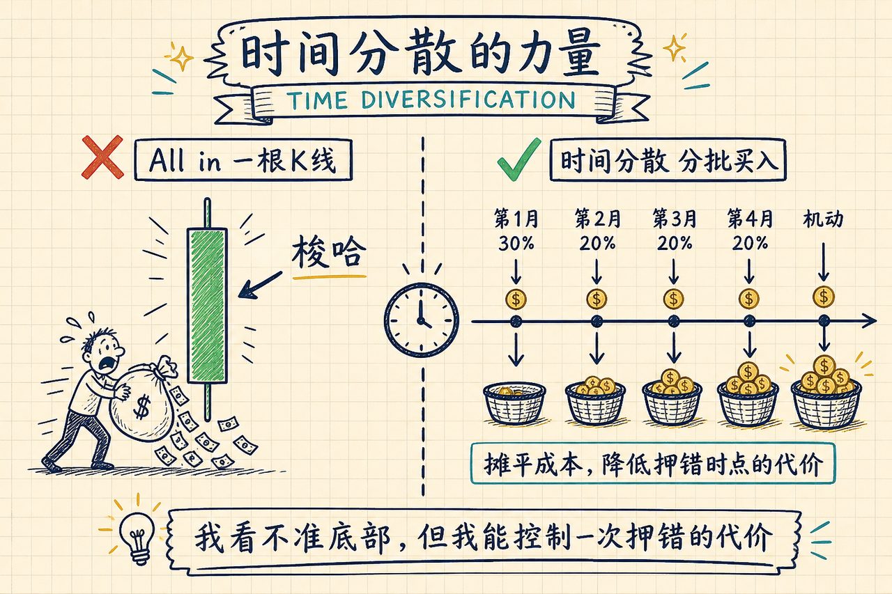 时间分散 vs All in 一根K线